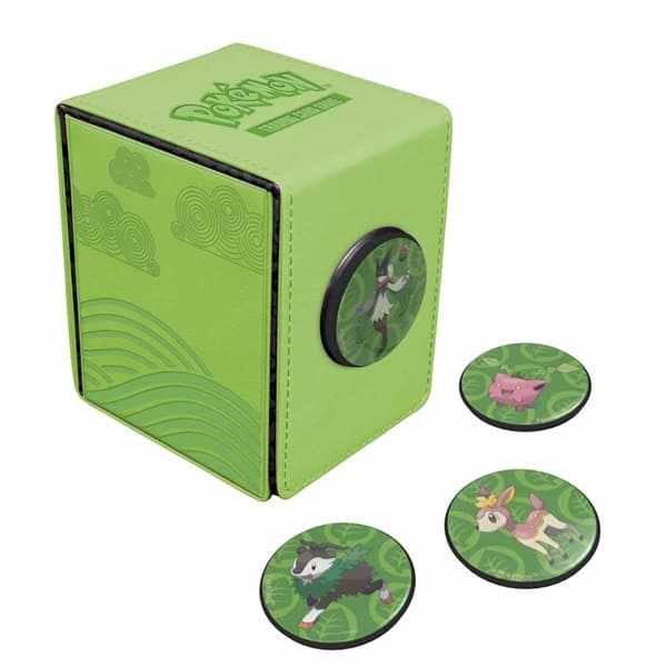 Pokemon Deck Box - Alcove Click Box: Gallery Series: Morning Meadow - Ultra Pro #16469