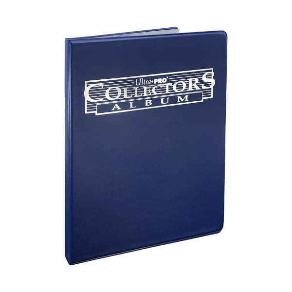 Mappe - Ultra Pro 4x10 Collectors Album - 4-Pocket (Plads til 80 kort) - Cobalt (Blue/BlÃ¥) #15864