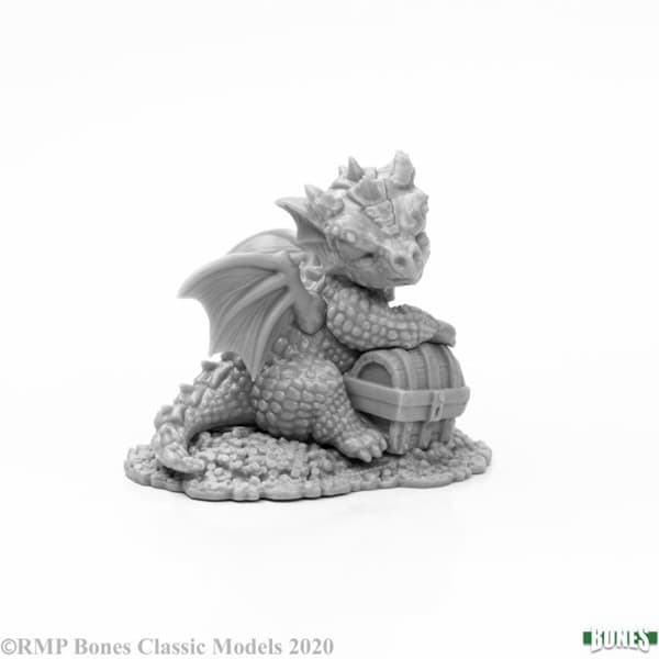 Reaper Bones Classic: Treasure Rocky - Plastic Miniature
