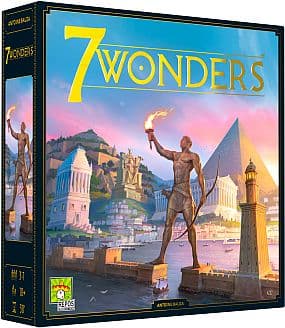 7 Wonders  (2nd Edition) - Bestseller Board Game (Engelsk)