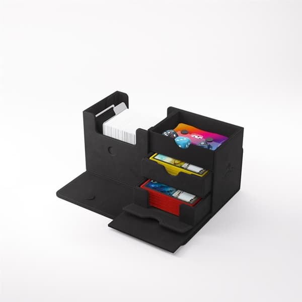 Gamegenic - Deck Box: The Academic 133+ XL - Black/Black