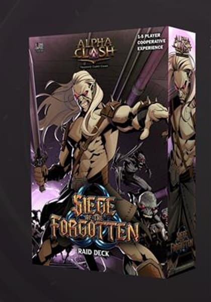 Alpha Clash TCG: Siege of the Forgotten - Raid Deck - Player vs Environment (PvE) Boxed Game