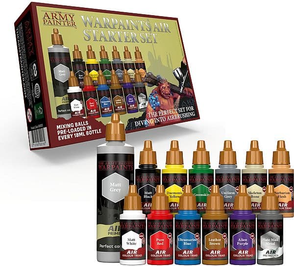 Army Painter -  Warpaints Starter Set: Air Paint Set - AW8001