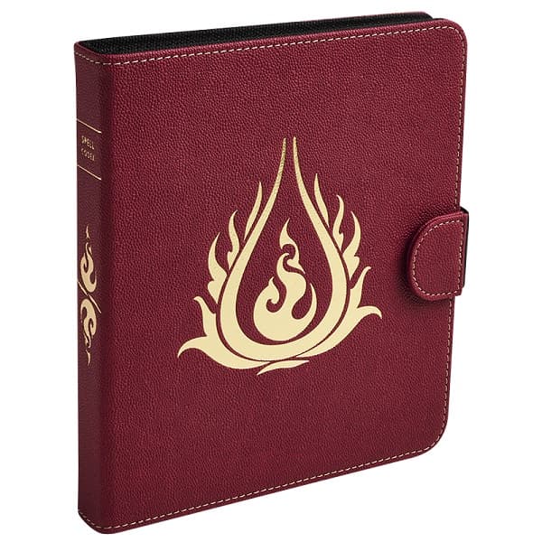 Mappe - Card Codex 160 Portfolio: Spell Codex - Blood Red (Plads til 160 kort) Dragon Shield (Dragonshield) #AT-50018
