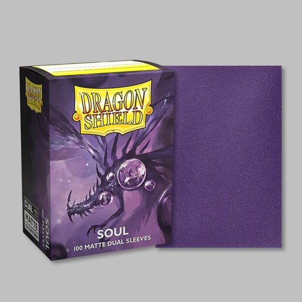 Dragon Shield Deck Protectors - Matte Dual: Soul - 100 lommer - Dragonshield - Sleeves #AT-15062
