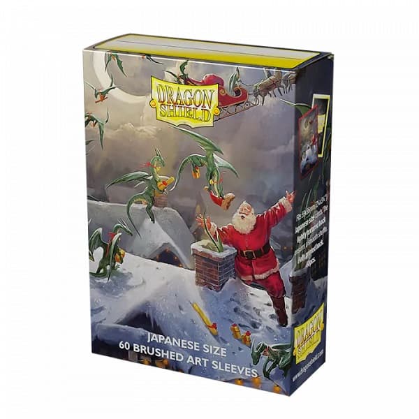 Dragon Shield Small/Japanese Size Deck Protectors - Brushed Art Sleeves: Christmas 2023 - 60 lommer - Dragonshield - Sleeves #AT-12621