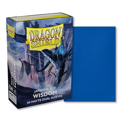 Dragon Shield Small/Japanese Size Deck Protectors - Matte Dual: Wisdom - 60 lommer - Dragonshield (Yugioh) - Sleeves #AT-15157
