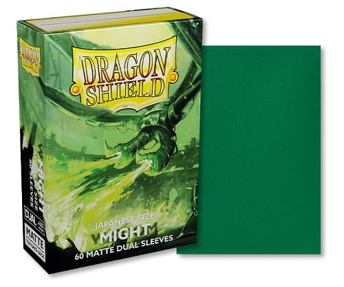 Dragon Shield Small/Japanese Size Deck Protectors - Matte Dual: Might - 60 lommer - Dragonshield (Yugioh) - Sleeves #AT-15158