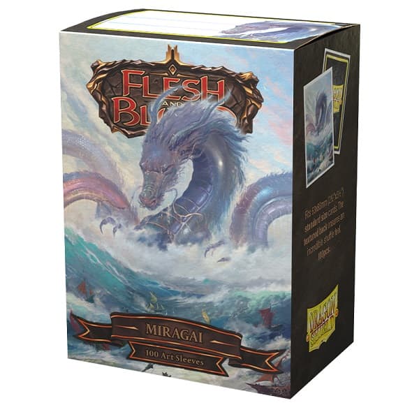 Dragon Shield Deck Protectors - Matte Art Sleeves: Flesh and Blood: Miragai - 100 lommer - Dragonshield - Sleeves #AT-16058
