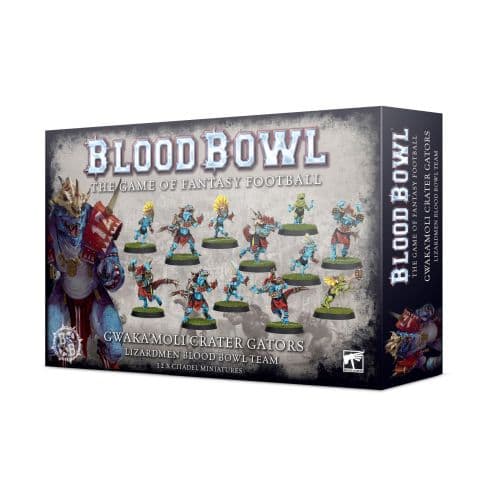 Blood Bowl - Team: Lizardmen - Gwaka'moli Crater Gators - 99120908002