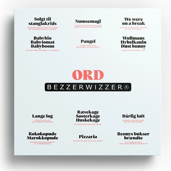 Bezzerwizzer Ord - Dansk FamiliebrÃ¦tspil