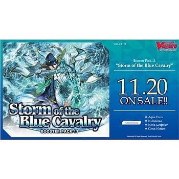 Cardfight!! Vanguard CCG V Set 11: Storm of the Blue Cavalry Booster Pack - Engelsk