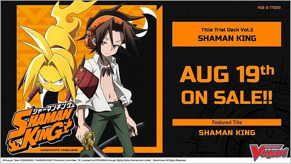 Cardfight!! Vanguard CCG D overDress Trial Title Deck: Shaman King - Engelsk DT Deck 03