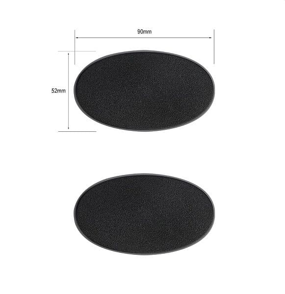 Baser - Citadel 90x52mm Oval Bases (x2) - 99079999009 DO