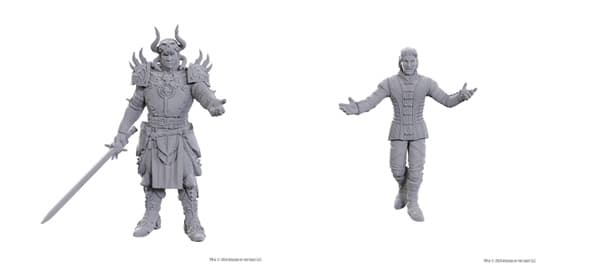 D&D Dungeons & Dragons - Nolzur's Marvelous Miniatures: Sarevok Anchev & Raphael - Special Edition Baldur's Gate 3 #WZK96371