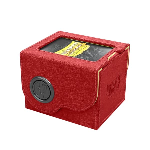 Dragon Shield: Dragon Lock System - Dragon Box 100+ - Red & Lemon - Plads til 100+ kort i lommer - Dragonshield #AT-40819