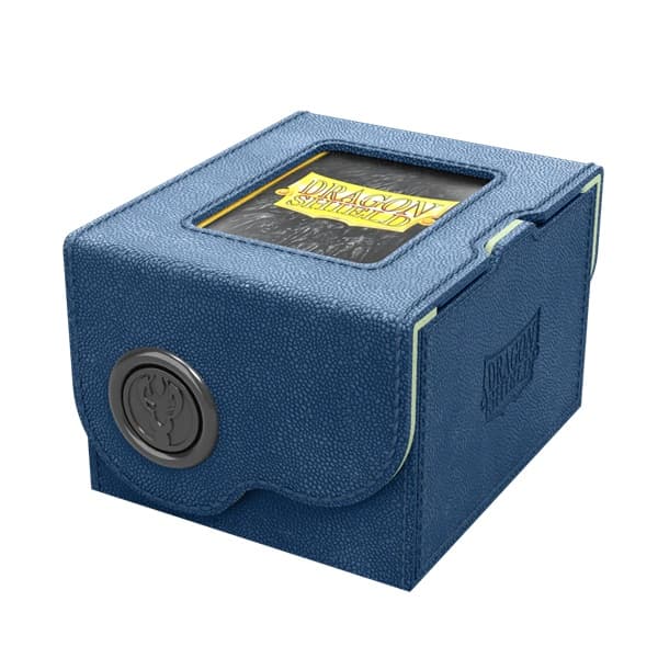 Dragon Shield: Dragon Lock System - Dragon Box 150+ - Blue & Mint - Plads til 150+ kort i lommer - Dragonshield #AT-40824
