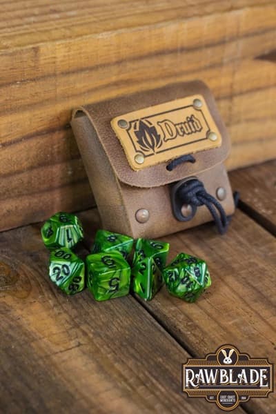 Dice Bag - Druid - Rawblade - Live Rollespil