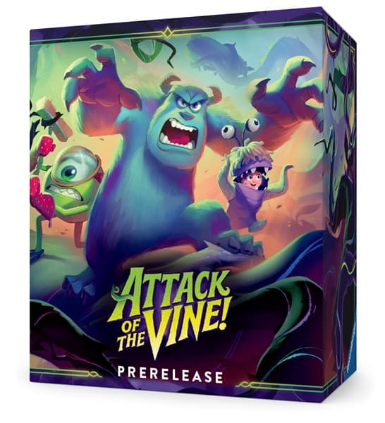 Disney Lorcana TCG: Set 13 - Attack of the Vine! - Prerelease Pack (6 Booster Packs)