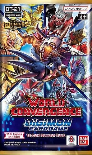 Digimon Card Game - BT21: World Convergence - Booster Pack