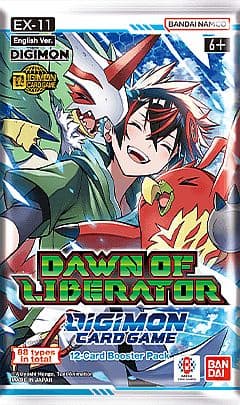 Digimon Card Game - EX11: Dawn of Liberator - Booster Pack