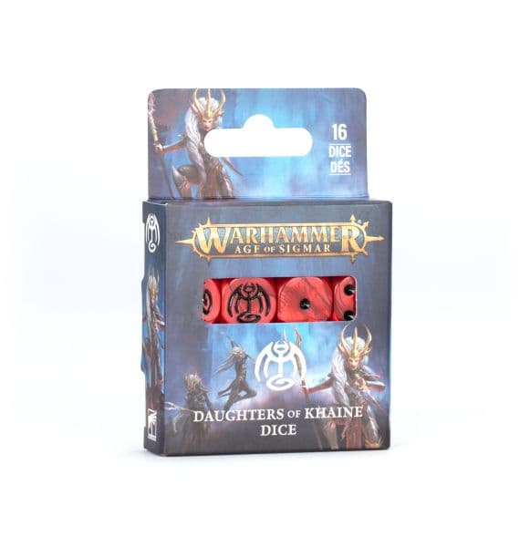 Dice (Terninger) - Daughters of Khaine (16d6) - 99220212005