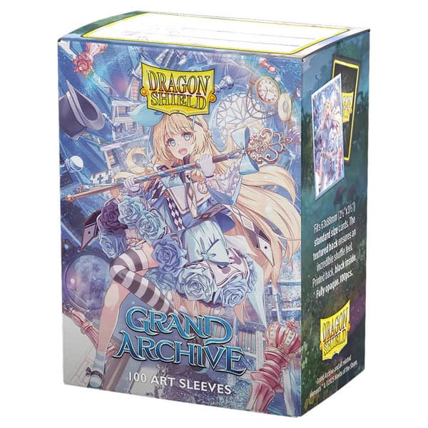Dragon Shield Deck Protectors - License Sleeves: Grand Archive: Alice, Golden Queen - 100 lommer - Dragonshield - Sleeves #AT-16169
