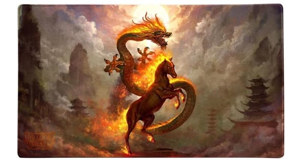 SpillemÃ¥tte (Playmat) - Dragon Shield: Fire Horse 2026 #AT-20526