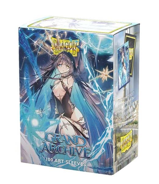 Dragon Shield Deck Protectors - Matte Dual Art Sleeves: Grand Archive: Raziel, Archangel of Libra - 100 lommer - Dragonshield - Sleeves #AT-16182