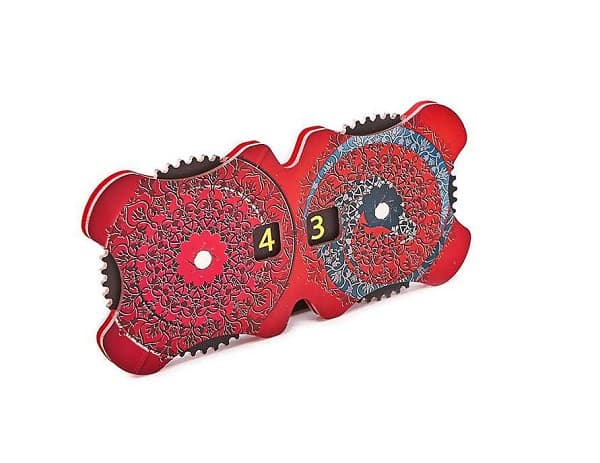 E- Raptor - Double Dial Floral Red