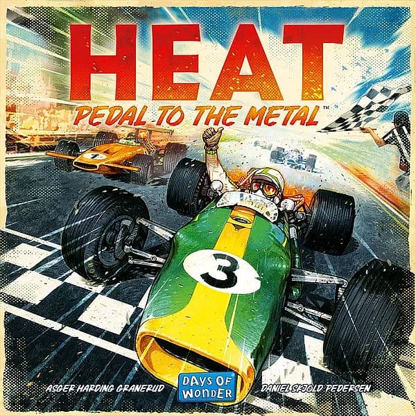 Heat: Pedal to the Metal (Engelsk) - Board Game
