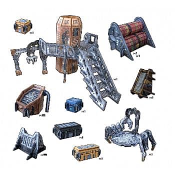 Scenery - Battle Systems (Core Space) - Expansion Set: Engineering Sector