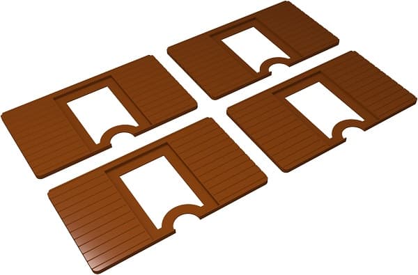 Feldherr - Hero Dashboard for HeroQuest (2021) - 4 Pieces
