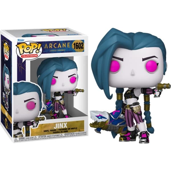 Funko Pop: Arcane League of Legends - Jinx #1602 - Games Vinyl Figure 9cm
