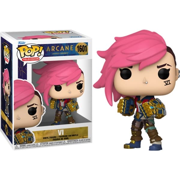 Funko Pop: Arcane League of Legends - Vi #1601 - Games Vinyl Figure 9cm