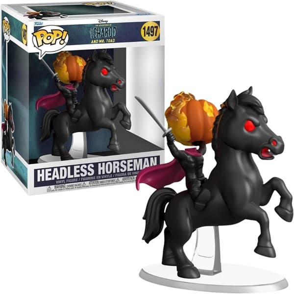 Funko Pop: Disney - Sleepy Hollow - Headless Horseman #1497 - Rides Deluxe Vinyl Figure 9cm