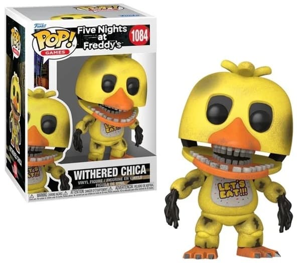 Funko pop: Five Nights at Freddy's - Withered Chica #1084 - Vinyl Figure 9cm