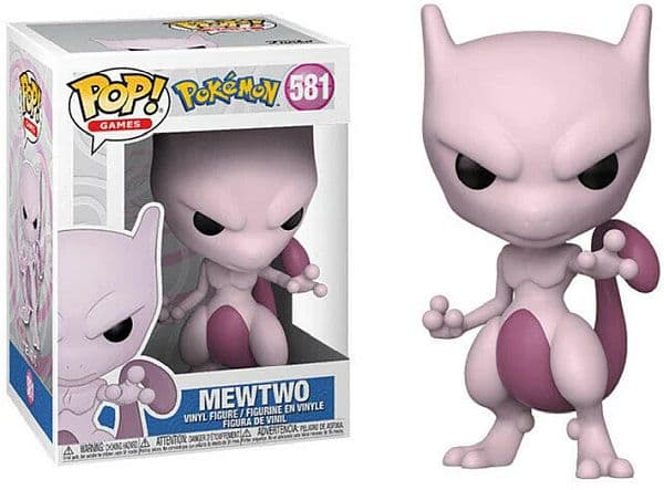 Funko Pop: Pokemon - Mewtwo #581 - Games Vinyl Figure 9cm