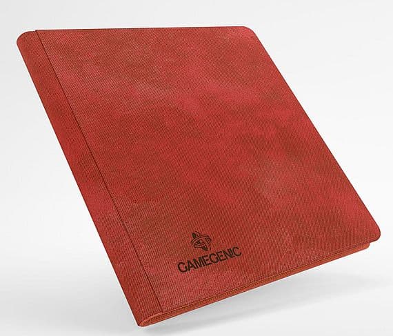 Gamegenic - Mappe: Zip-Up Album 24-Pocket (Holder 480 Kort) - Red (RÃ¸d)