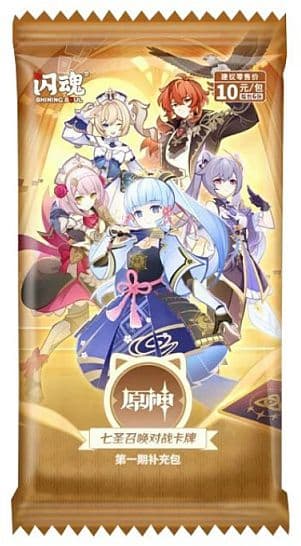 Genshin Impact TCG: *KINESISK/CHINESE* Series 1 - Booster Pack