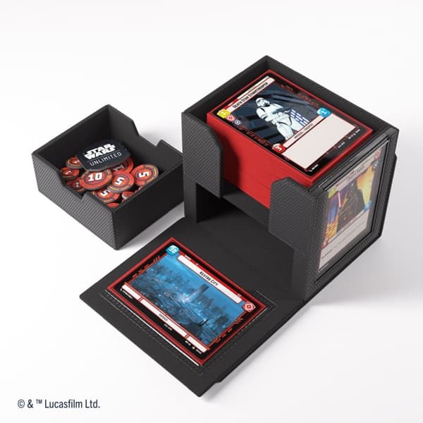 Gamegenic - Deck Box: Star Wars: Unlimited Deck Pod - Black (Sort)