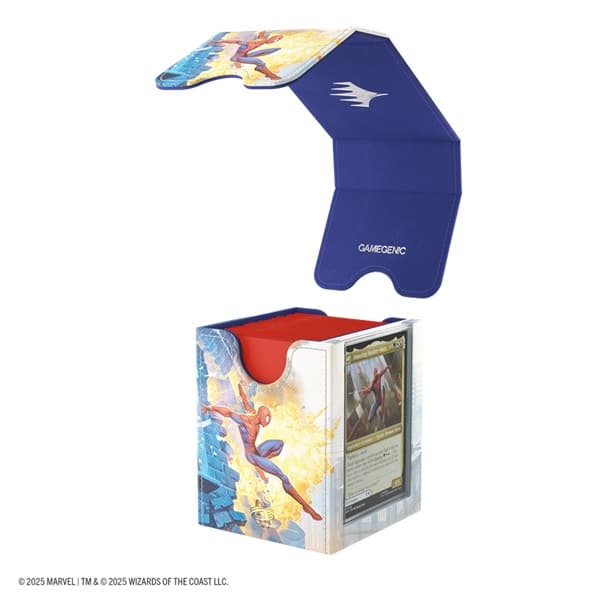 Gamegenic - Deck Box: Magic: The Gathering - Marvel's Spider-Man - Squire Plus 100+ XL