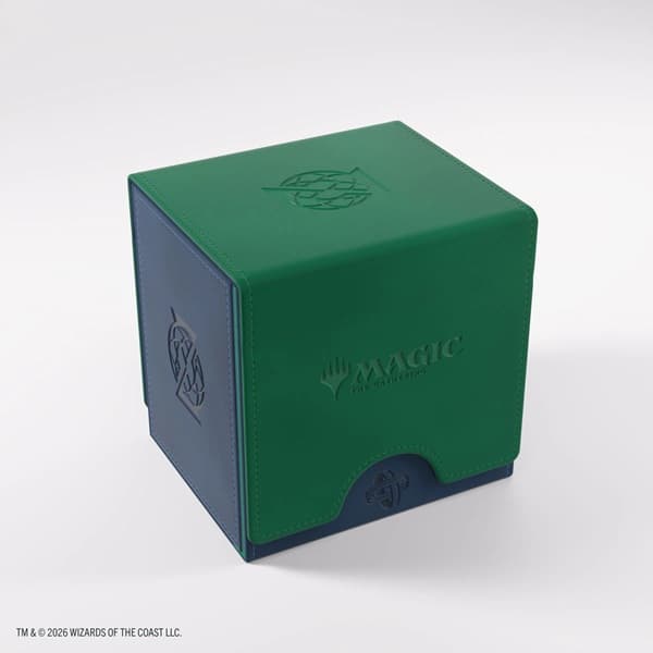 Gamegenic - Deck Box: Magic: The Gathering - Secrets of Strixhaven - Sidekick Pro 100+ XL - Quandrix