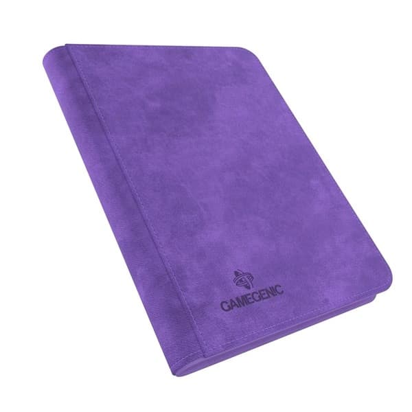 Gamegenic - Mappe: Zip-Up Album 8-Pocket (Holder 160 Kort) - Purple (Lilla)