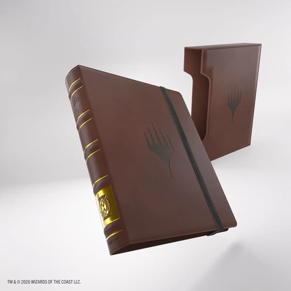 Gamegenic - Mappe: Magic: The Gathering - Secrets of Strixhaven - Cards Almanac 18-Pocket (Holder 360 Kort) - Quandrix