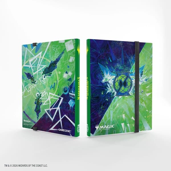 Gamegenic - Mappe: Magic: The Gathering - Secrets of Strixhaven - Casual Album 18-Pocket (Holder 360 Kort) - Quandrix