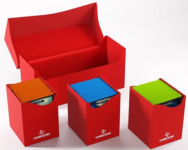 Gamegenic - Deck Box: Triple Deck Holder 300+ XL - Red (RÃ¸d)