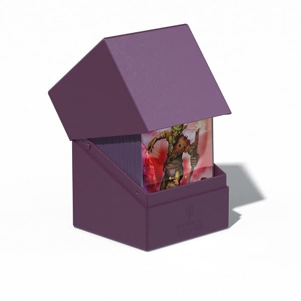 Ultimate Guard: Return To Earth Boulder Deck Case (Deck Box) 100+ Standard Size Purple