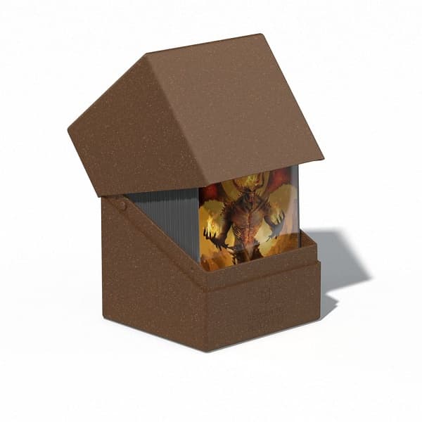 Ultimate Guard: Return To Earth Boulder Deck Case (Deck Box) 100+ Standard Size Brown