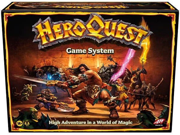 HeroQuest Game System (Engelsk, Avalon Hill) - Core Game (Retail Edition)